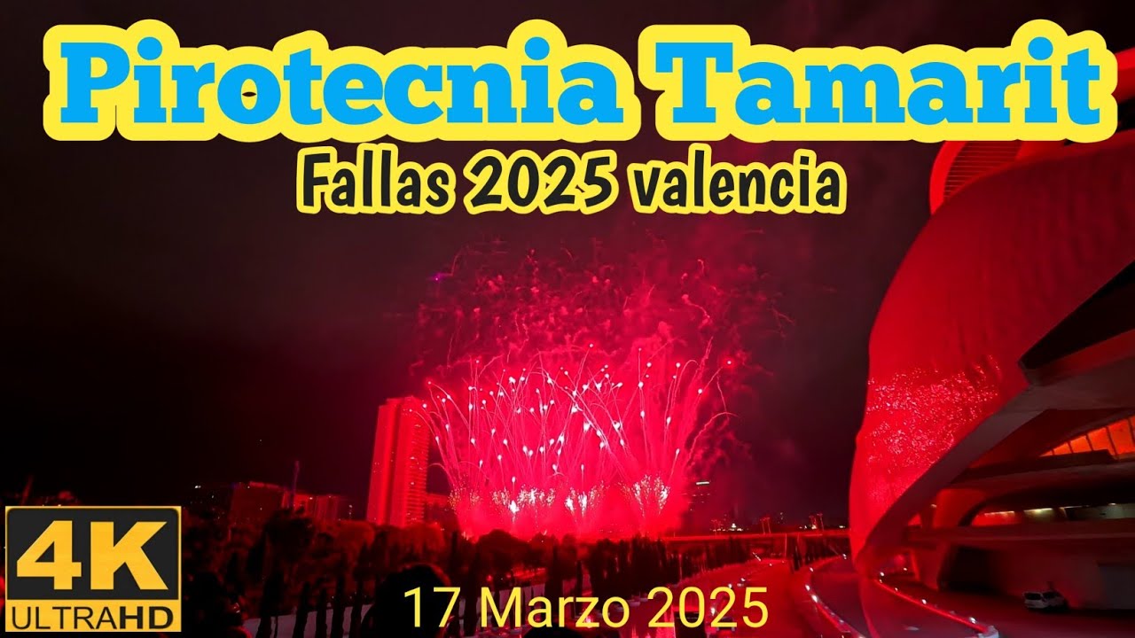 Pirotecnia Tamarit 17 marzo 2025, #fallas2025, #falles25, #valencia, #festival
