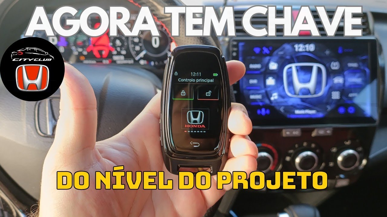 INCRÍVEL CHAVE LCD PARA DEIXAR SEU HONDA MAIS MODERNO