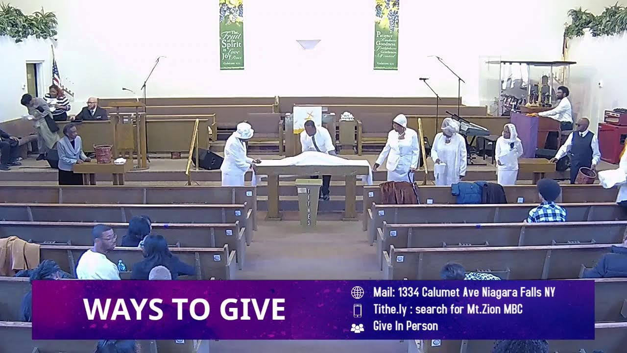 Mt Zion Missionary Baptist Church Niagara Falls Live Stream