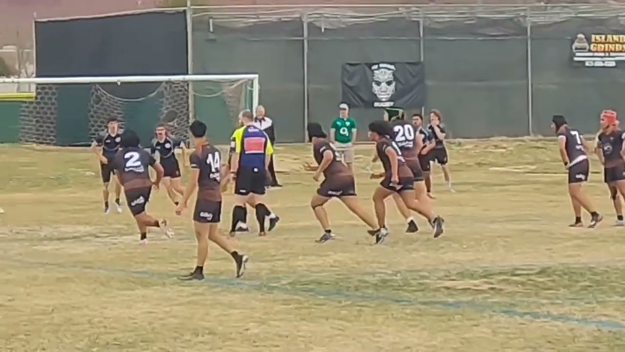 Evan Wells - best tackle of the day