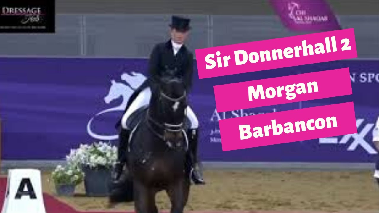 Morgan Barbançon And Sir Donnerhall II Grand Prix Dressage Freestyle