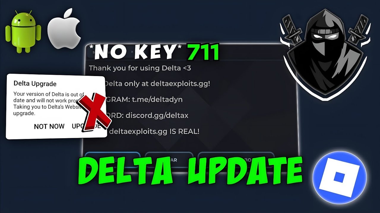 Delta Executor Mobile NEW Update 711v2 - Download & Install Best Roblox Executor (iOS & Android)