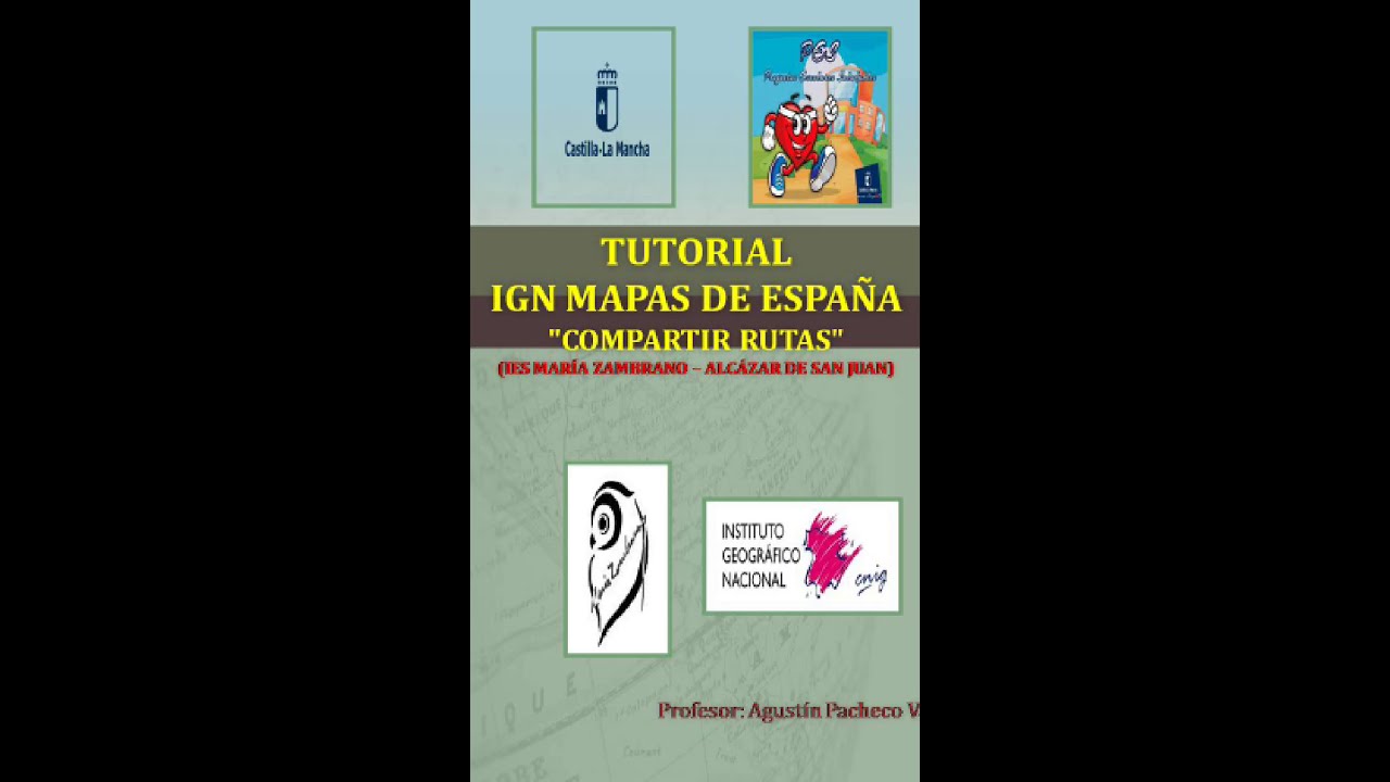 Tutorial 4 Mapas de España IGN   Compartir rutas