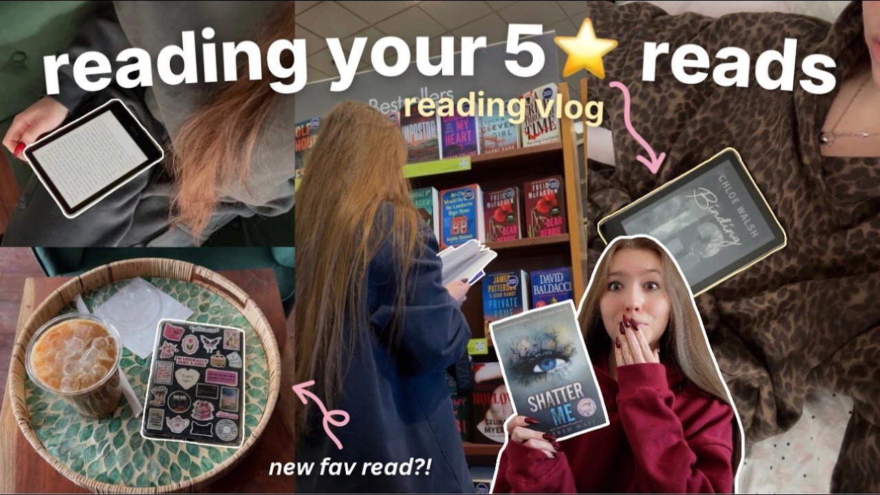 reading YOUR favorite books for a week ⭐️🤞🏻 spoiler free reading vlog