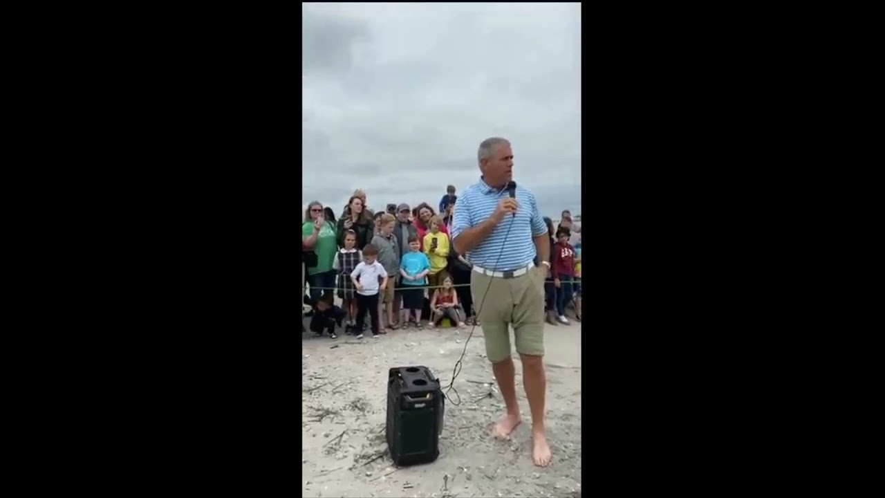 IMMS Turtle Release 4 15 21 Phillip Gunn Speech