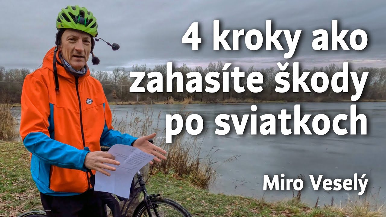 4 kroky ako zahasíte škody po sviatkoch