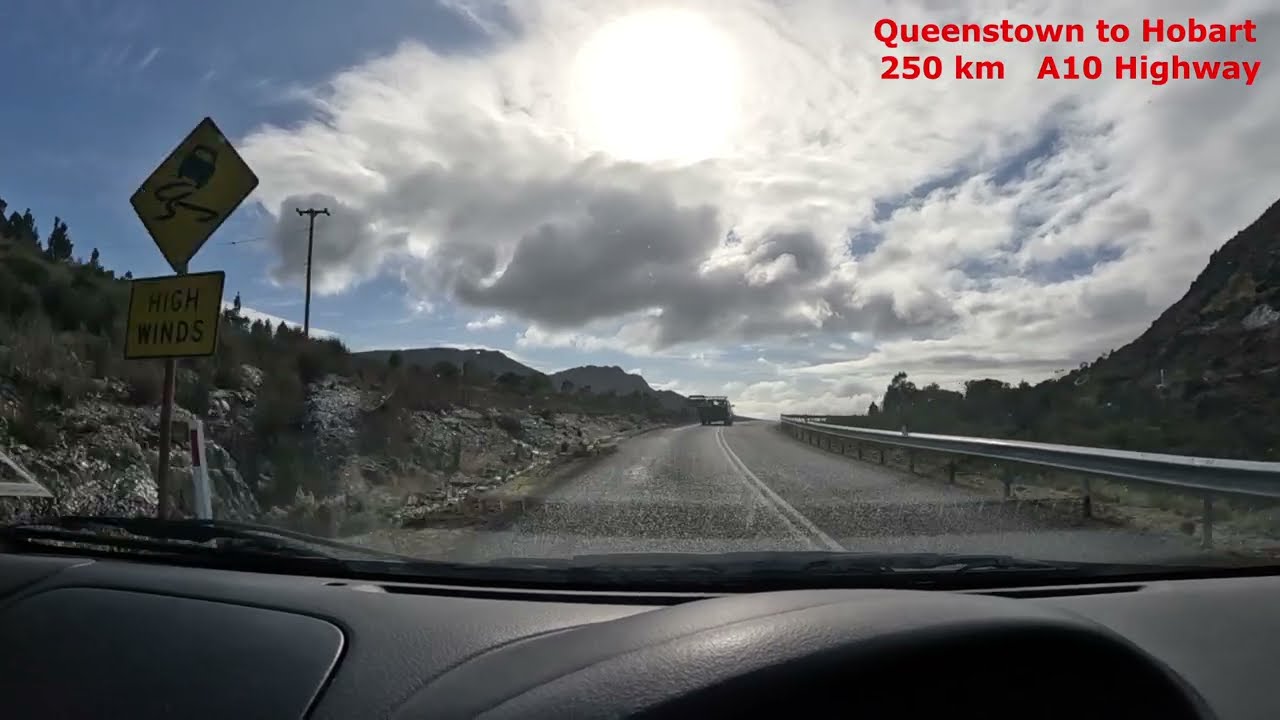 TASMANIAN ROADS/QUEENSTOWN TO HOBART/HD