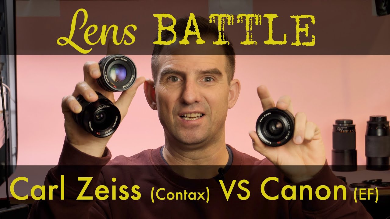Are 35 yr old Carl Zeiss really that good? Testing Contax lenses out!