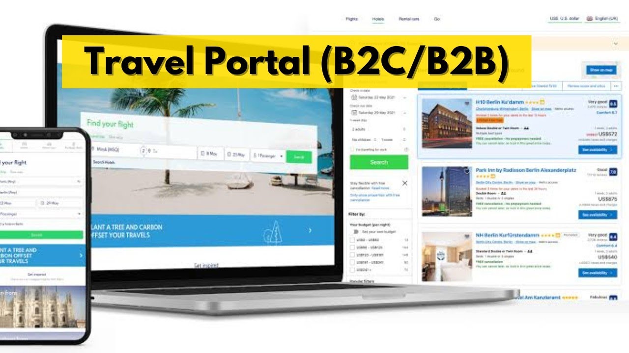 What is a Travel Portal? {B2c/B2b/White Label} ✈️ Flyshop!!!