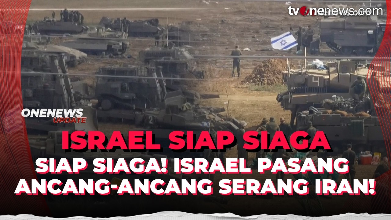 Israel Pasang Ancang-ancang! Tinggal Tunggu Restu AS Buat Serang Rudal Iran | OneNews Update