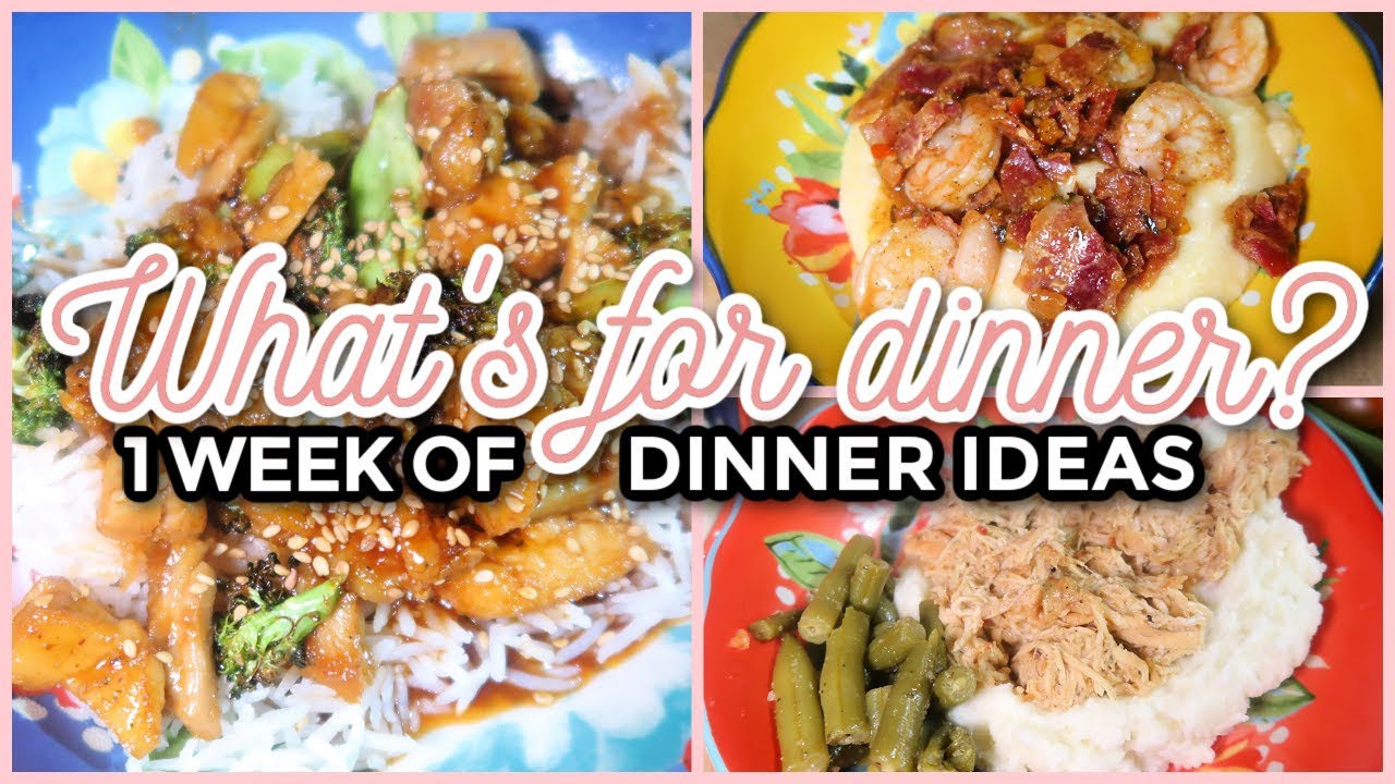 WHAT'S FOR DINNER? #257 | 7 Real-Life Family Meal Ideas