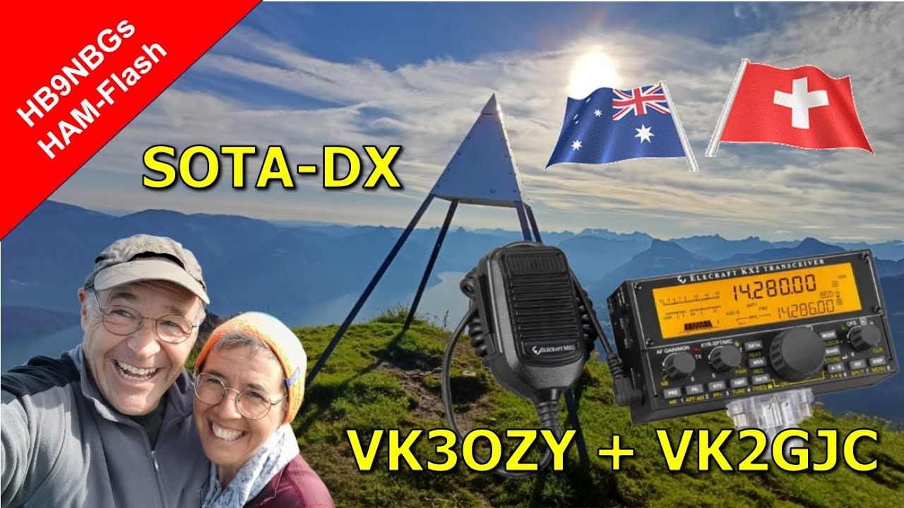 SOTA-QRP-DX: Switzerland works Australia