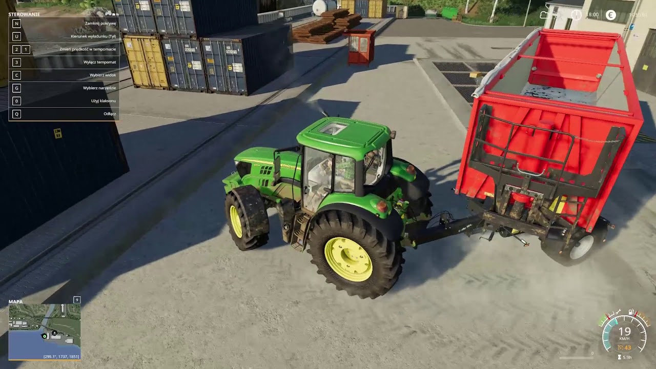Opryskiwaczem w Pole E21 | Farming Simulator 19