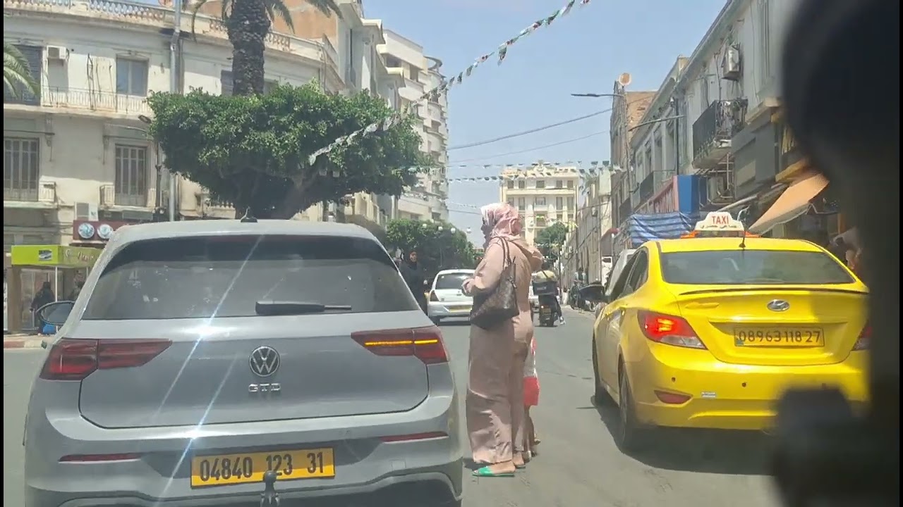 How To go center of Mostaganem 2025 HD