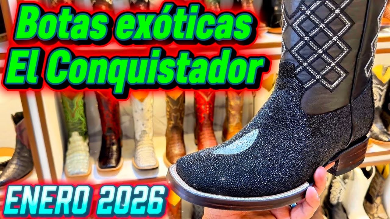 El Conquistador Fabricante de Botas exóticas de en Leon Guanajuato México #manufacturer #Boots #leon