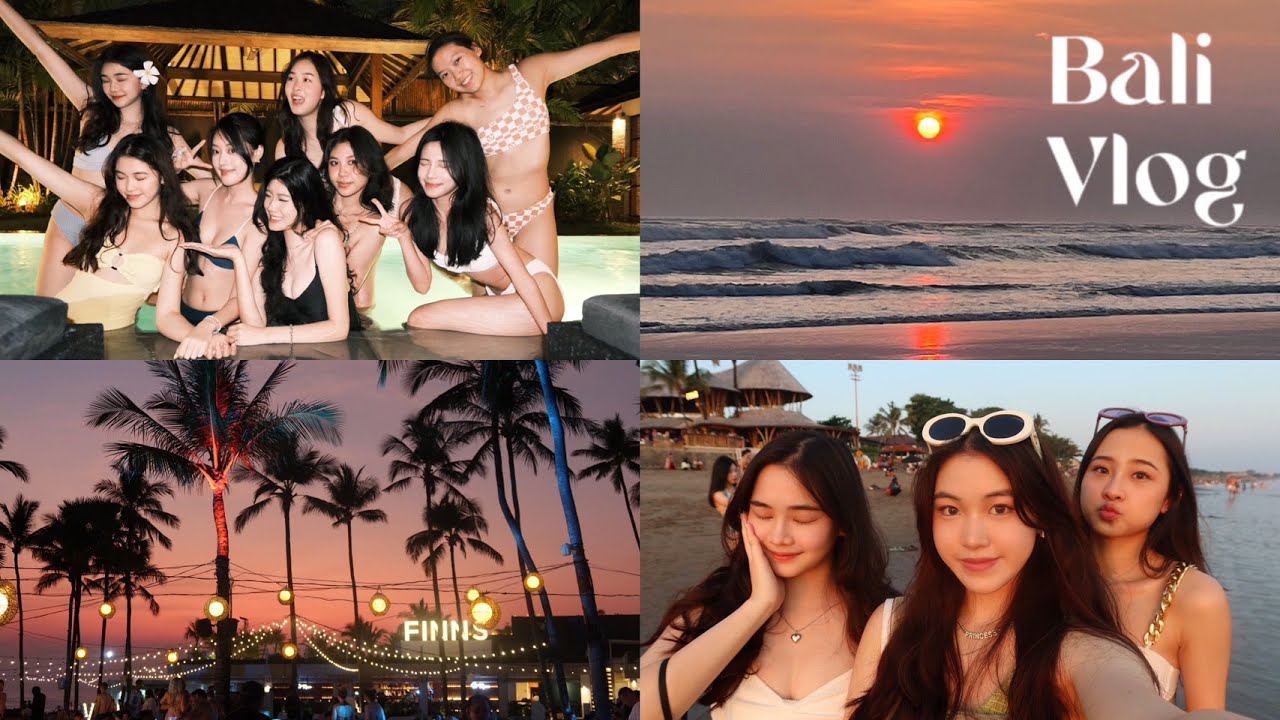 Bali Vlog 第一次跟朋友自己出國玩 擁有自己的big house 和IB Familia去遍峇里島的beach club