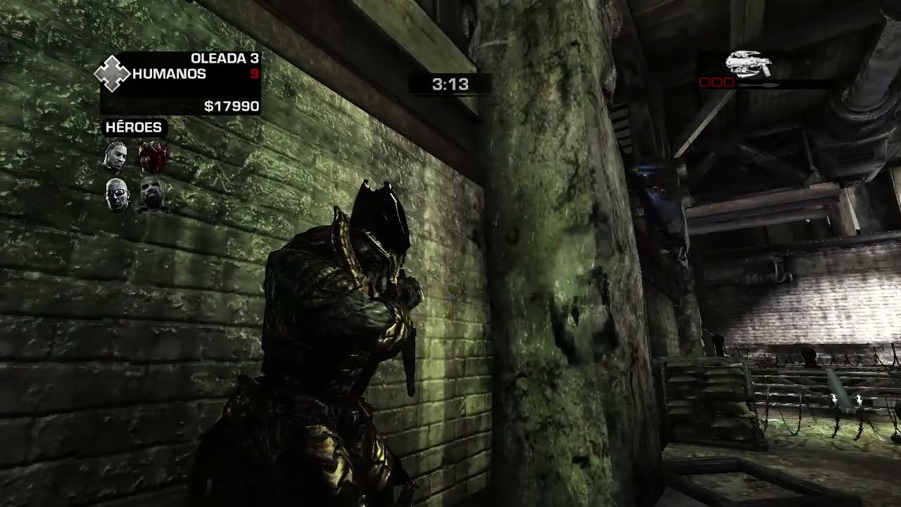 Gears of War 3 Omega Beta Edition BESTIA EN ASERRADERO