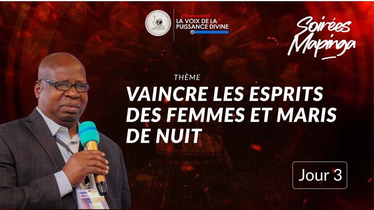 𝐒𝐎𝐈𝐑𝐄𝐄𝐒 𝐌𝐀𝐏𝐈𝐍𝐆𝐀 JOUR 3 - Pasteur 𝐒𝐭𝐞́𝐩𝐡𝐚𝐧𝐞 𝐍𝐊𝐔𝐍𝐀