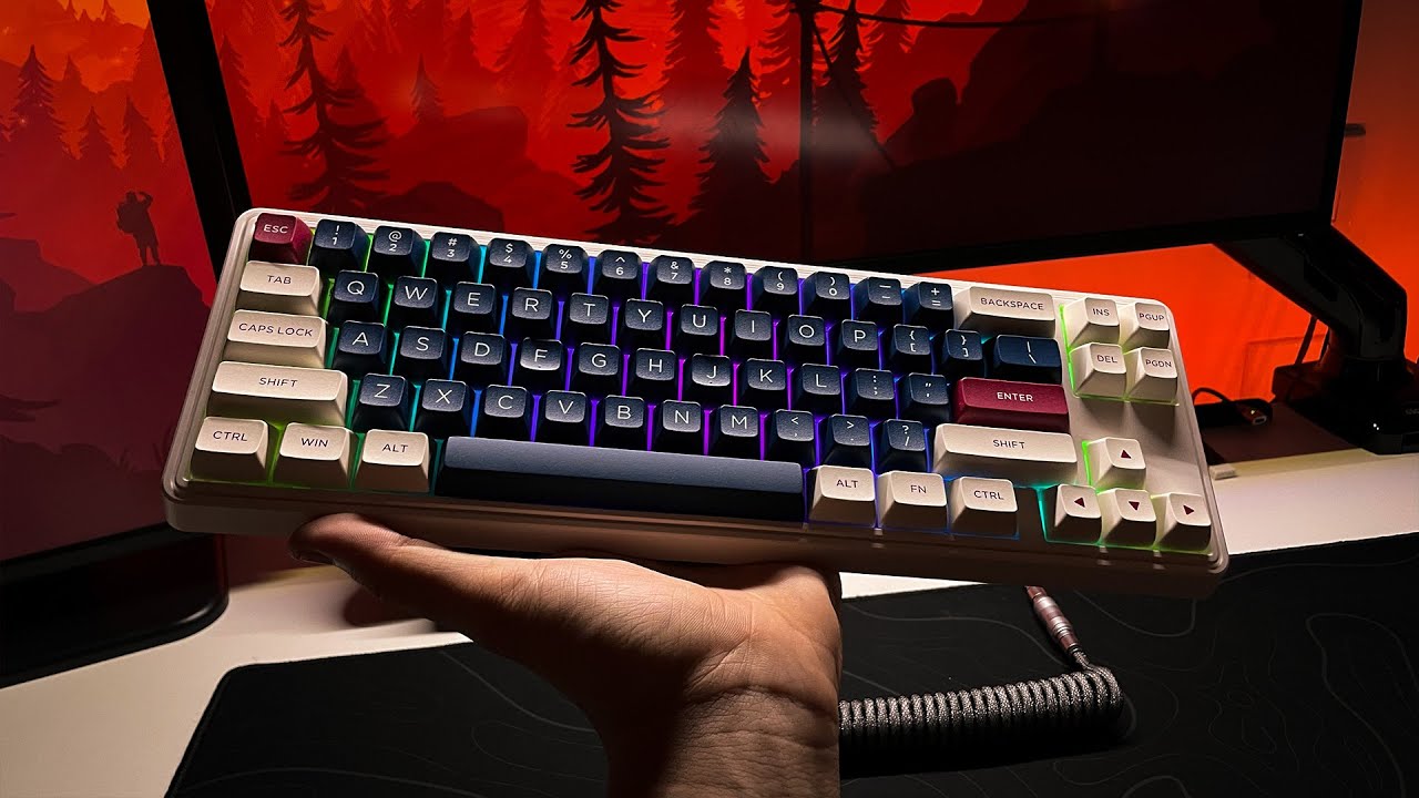 TECLADO MECANICO PREMIUM DO ALIEXPRESS? - FL-ESPORTS CMK68