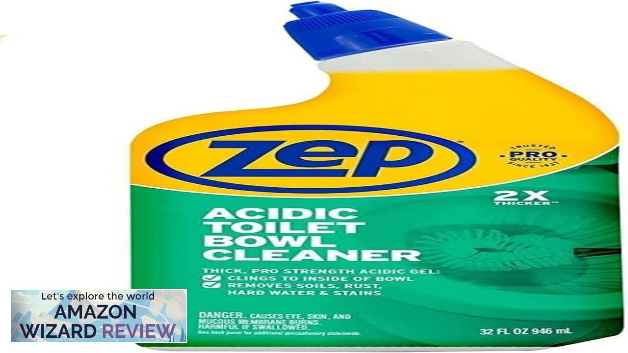 Zep Acidic Toilet Bowl Cleaner 32 Oz Review