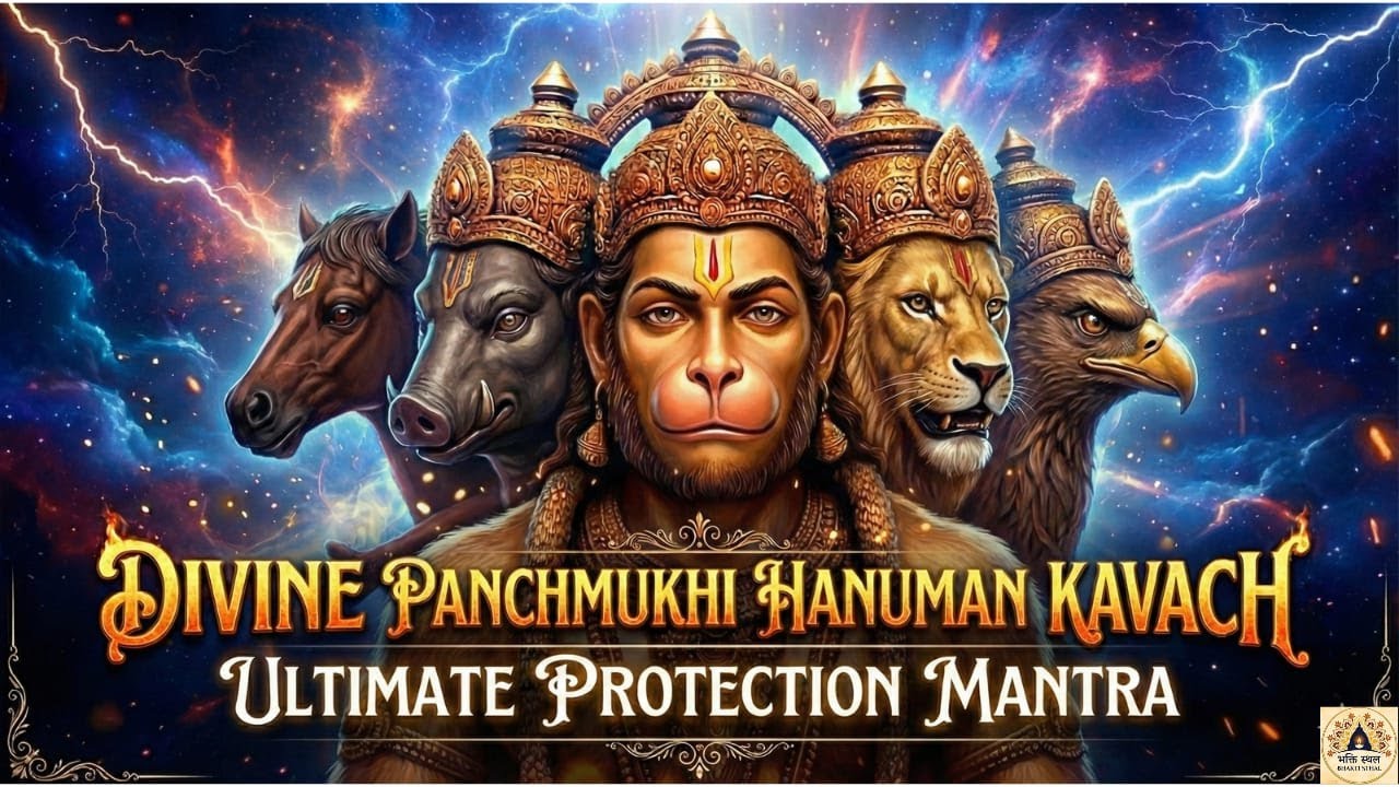 Panchmukhi Hanuman Kavach | पंचमुखी हनुमान कवच | Hanuman Kavach | Powerful hanuman Mantra Protection