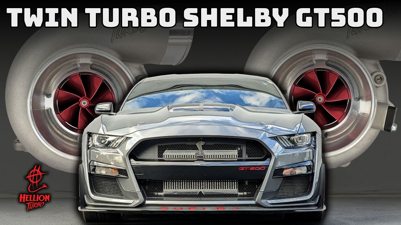 Twin Turbo Shelby GT500 - CX1600TT