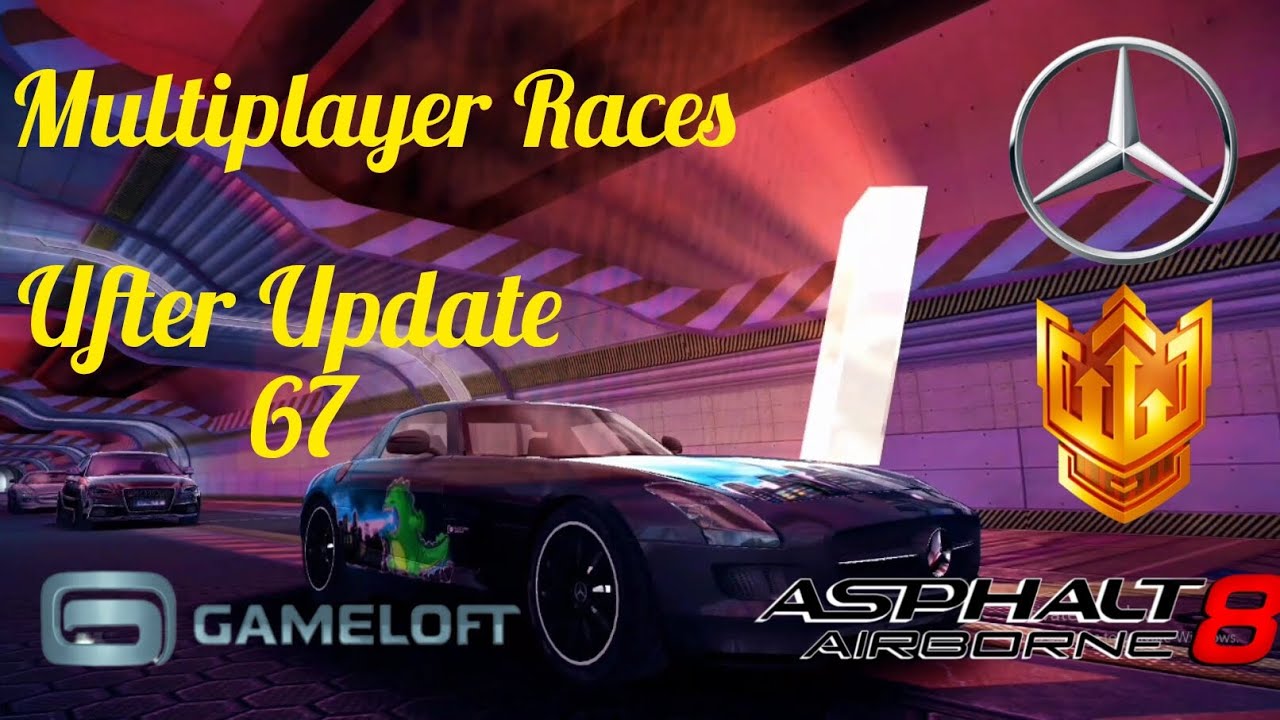 Asphalt 8 | Mercedes Benz SLS AMG Electric Drive | Multiplayer Races Ufter Update 67🥰😱