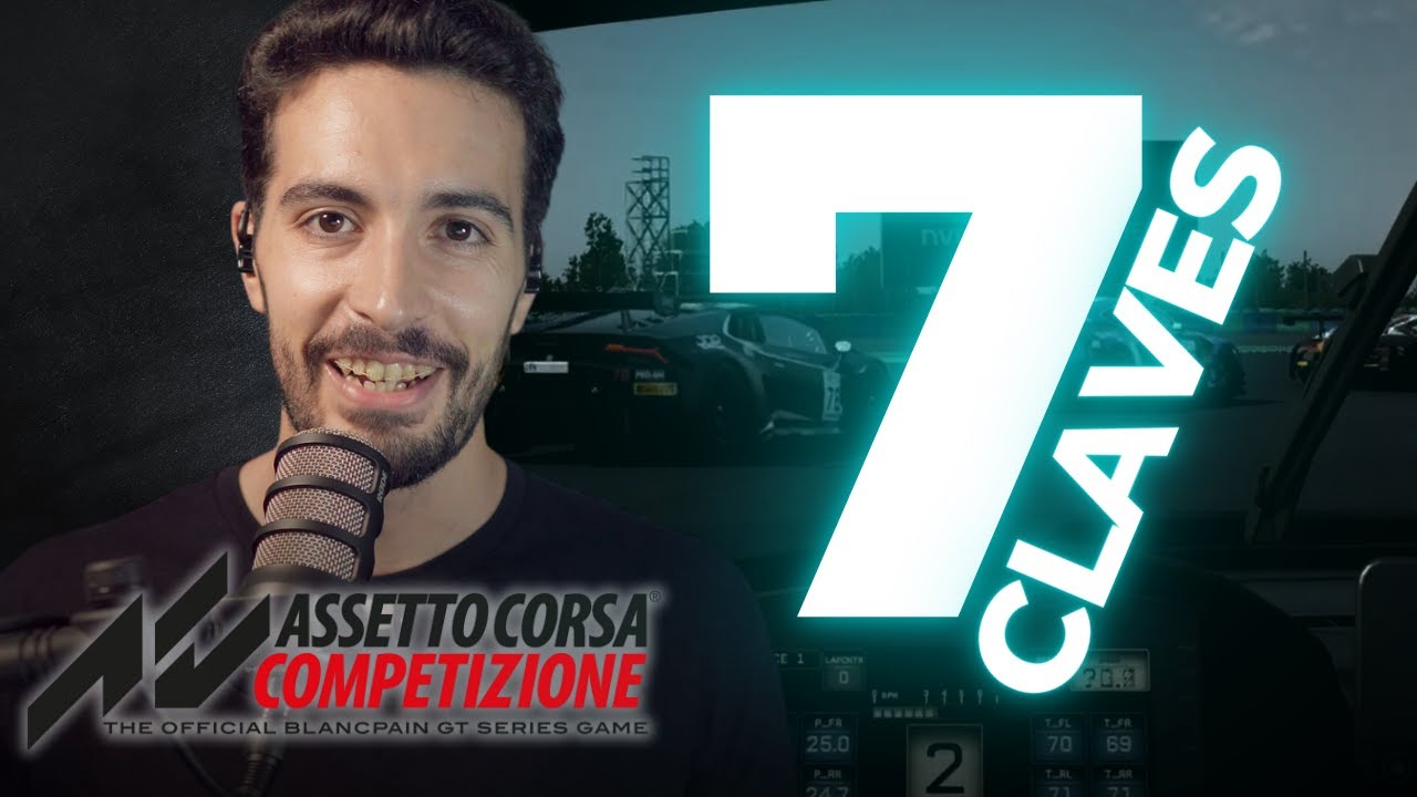 ✅ 7 CONSEJOS para SER MÁS RÁPIDO en ACC (Assetto Corsa Competizione)