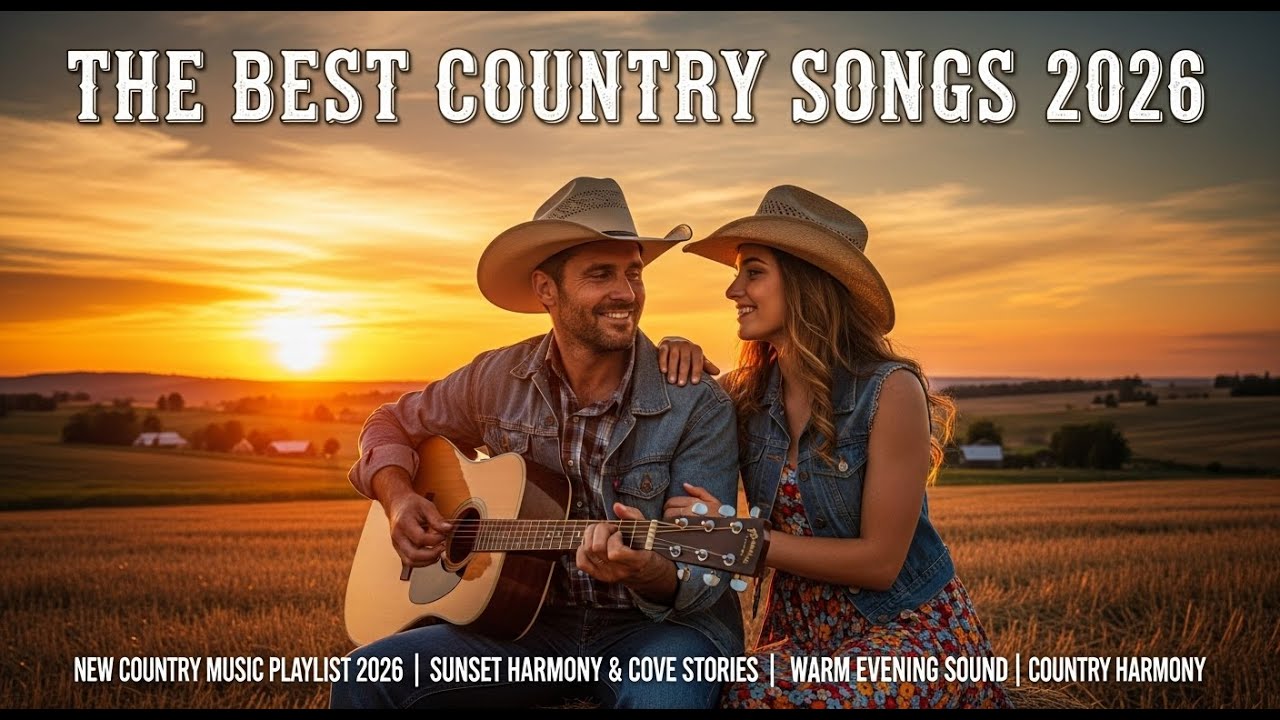 New Country Music Playlist 2026 | Sunset Harmony & Country Love Stories | Warm Evening Sound