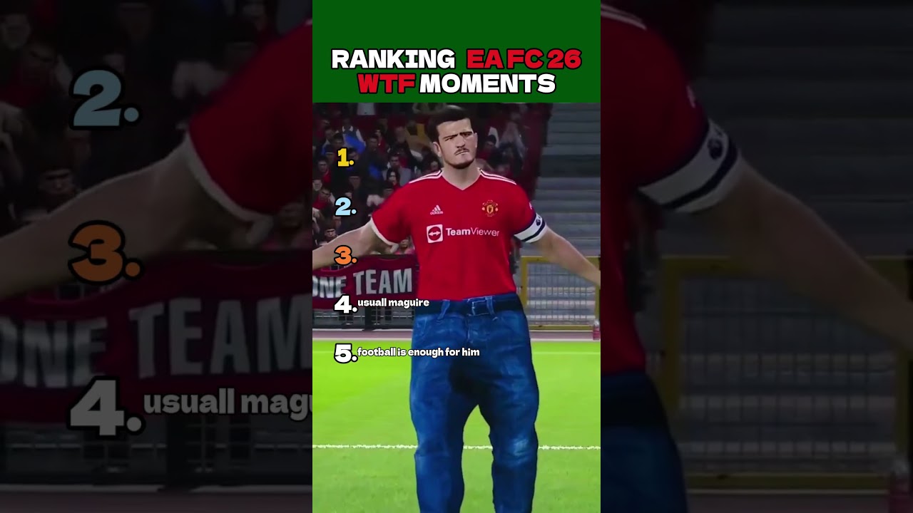 Top 5 EA FC 26 WTF Moments You Won't Believe! 🧤 #73 #fc26