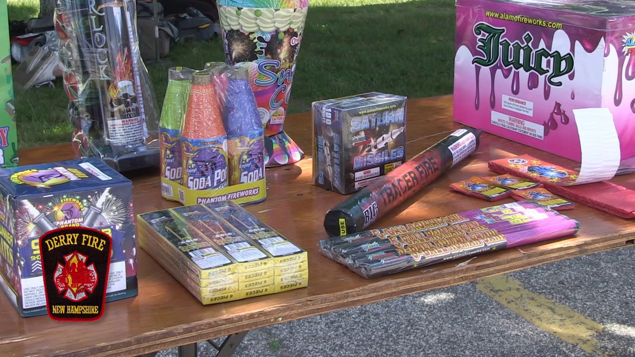 Fireworks Safety by Derry, NH Fire Department
