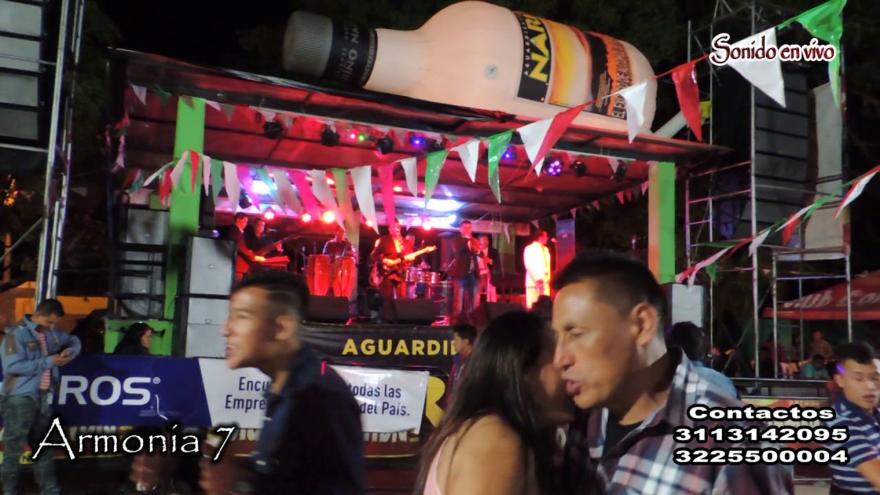 ARMONÍA 7  sonido en vivo fiestas tablón de gòmez nariño 2017
