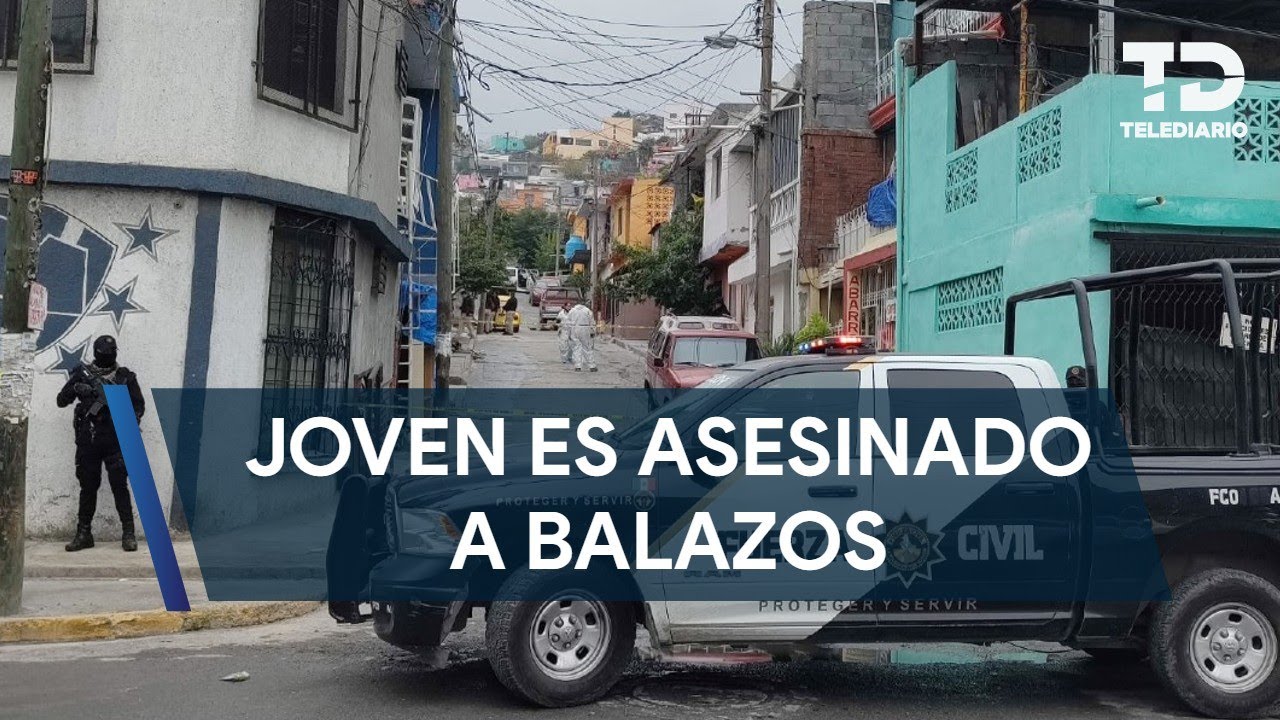 Joven muere tras ser atacado a balazos en la colonia Sierra Ventana en Monterrey