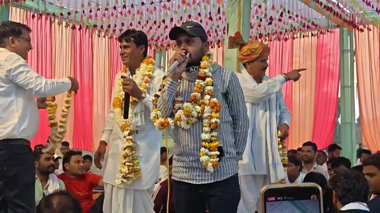 मुलीराम भैपर की मूर्ति स्थापना समारोह में मुकेश थुण्या कानाराम थली #kanaramthalinewmeenageet 