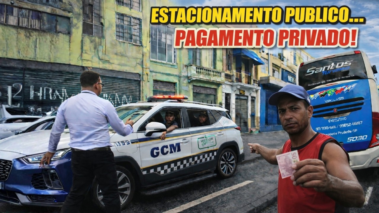 “NO MERCADÃO DE SP ATÉ A RUA TEM DONO: O FLANELINHA 😂”