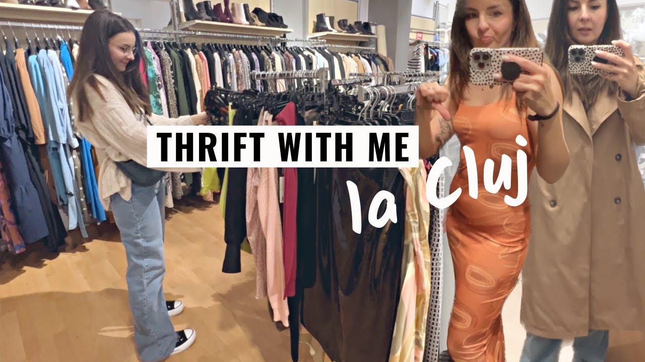 Hai cu mine prin Second Hand-uri in Cluj | Ce haine am gasit in SH | Thrift with me VLOG