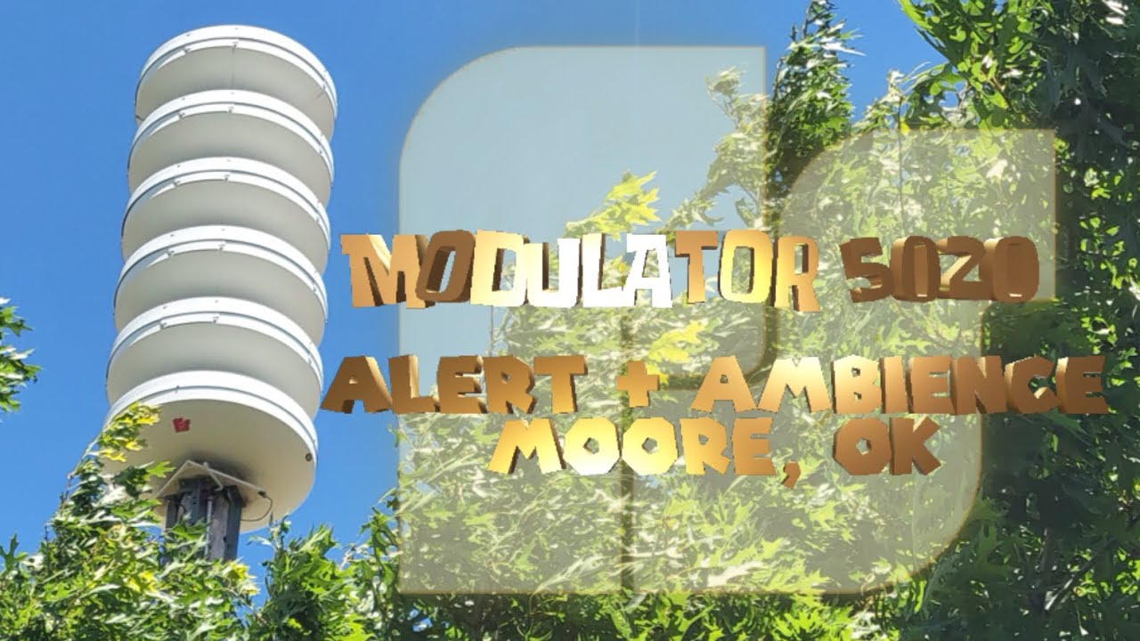 Modulator 5020 Siren Test - Moore, OK - 6/21/25