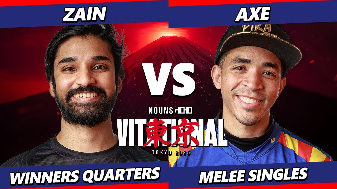 Nounsvitational 2025 - Zain (Marth) Vs. Axe (Pikachu) Smash Melee - SSBM