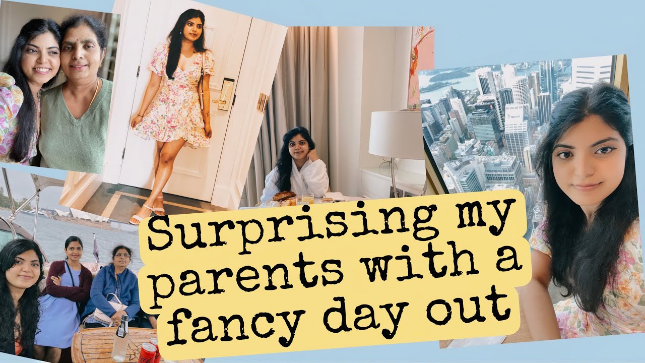 VLOG: Surprising my parents with a fancy day out + Sydney harbour