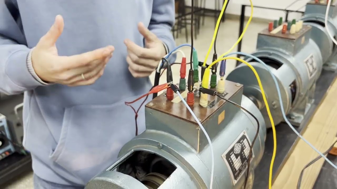 Conexão de Máquina Síncrona com a Rede Elétrica - Laboratório de Máquinas Elétricas
