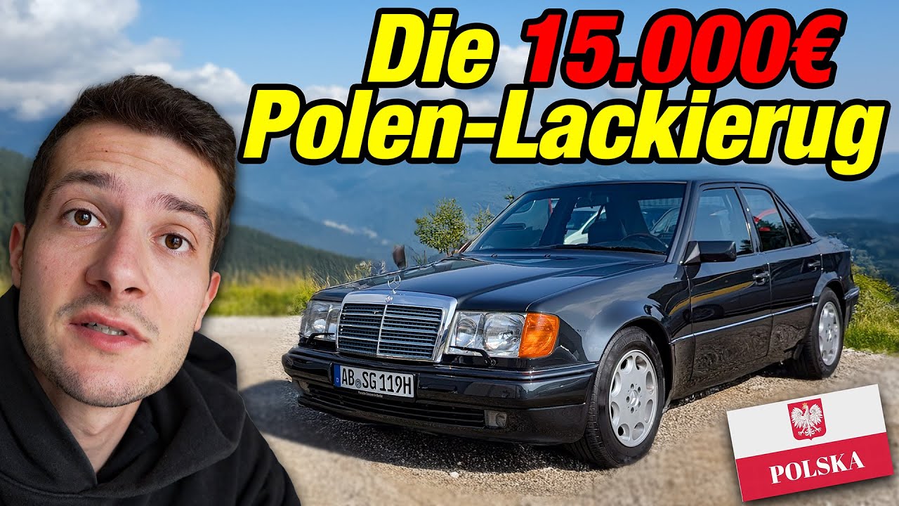 Die 15.000€ Polen-Lackierung meines Mercedes W124 500E