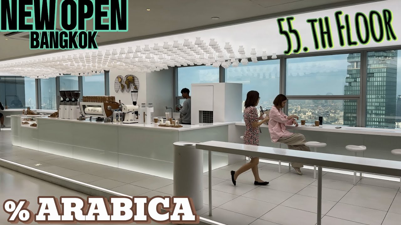 Coffee with a View: %Arabica Cafe at Empire Tower Bangkok