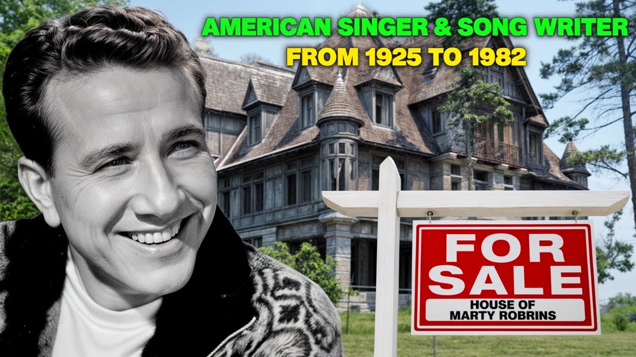 Marty Robbins's Abandoned House, 1 Wife, 2 Children, TRAGIC DEATH & Net Worth Left Behind