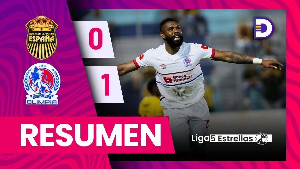 Real Espa&ntilde;a 0 - 1 Olimpia | Triangular 'A' - Jornada 1 | Liga Nacional - Apertura 2025 - 2026