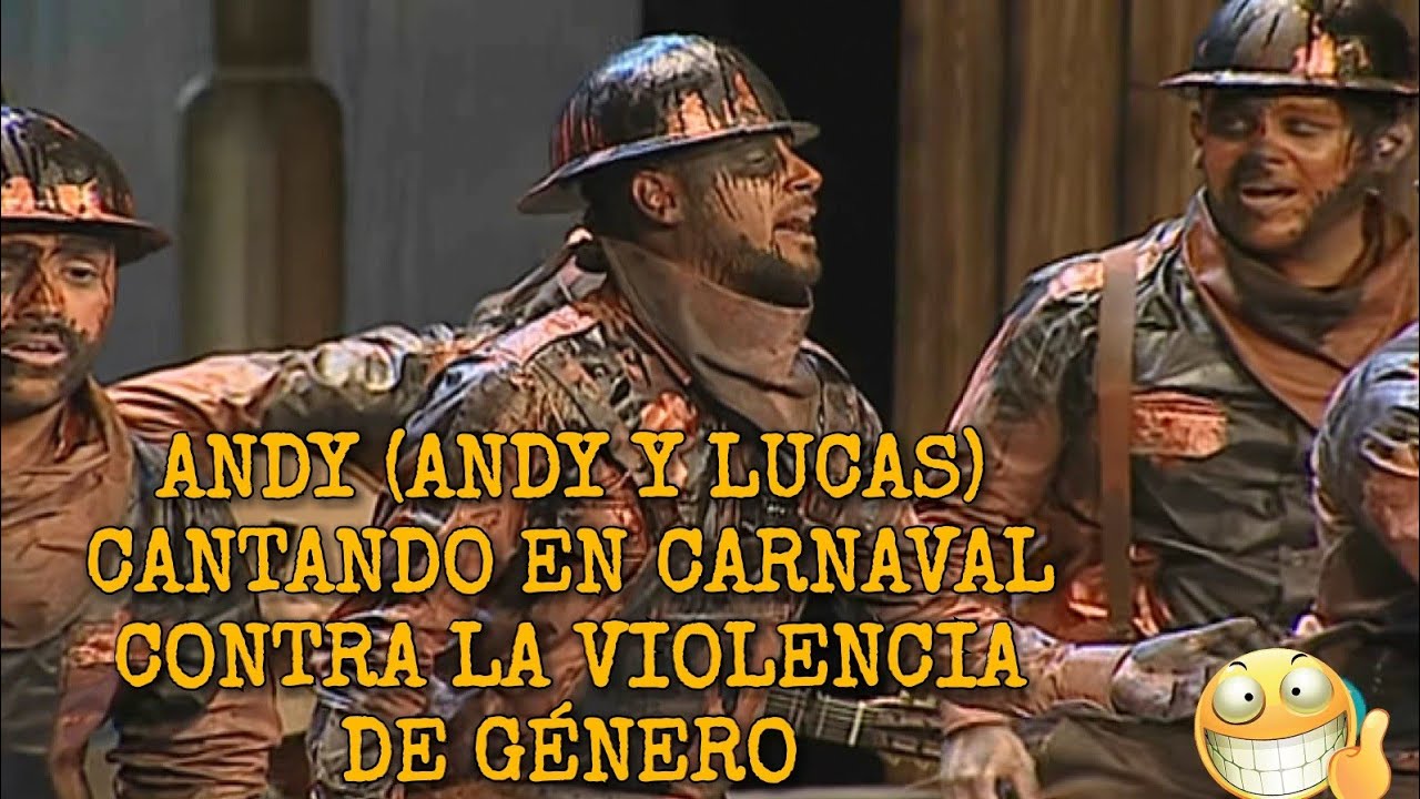 ANDY DE ANDY Y LUCAS CANTA EN CARNAVAL A LA VIOLENCIA DE G&Eacute;NERO. COMPARSA EL ORO NEGRO. CUARTOS COAC