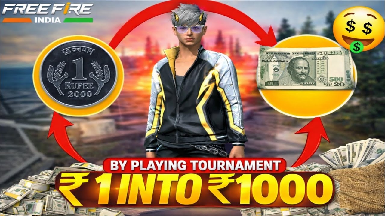 | 🚀 1 Coin ➝ 1000 Coin Challenge! Solo Survival Tournament OP Strategy 💥 | Heisenberg FF|
