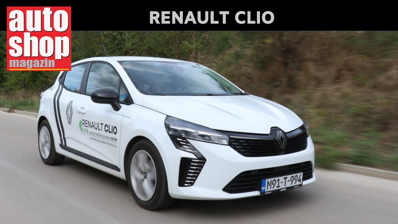 Renault Clio 0.9 TCE G-Tech TEST - Dizajnerski atraktivan i pogonski ekonomičan ASM 1186