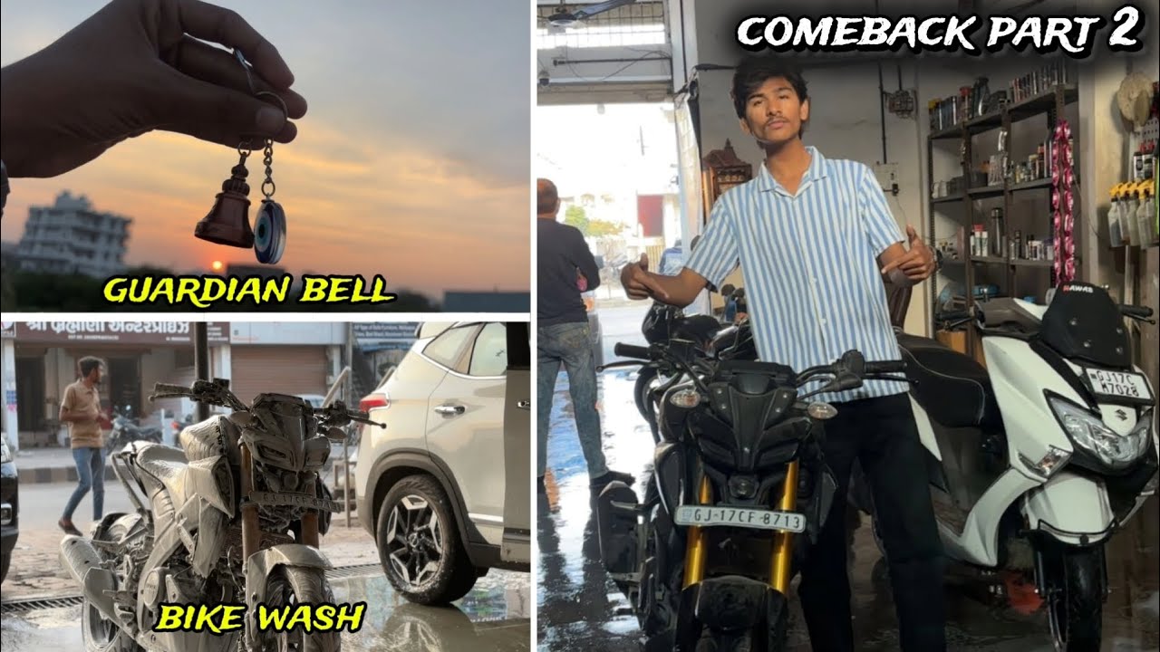 Comeback part 2 , Bike wash kara k guardian bell lagaya #comeback #vlog #bikewashing 