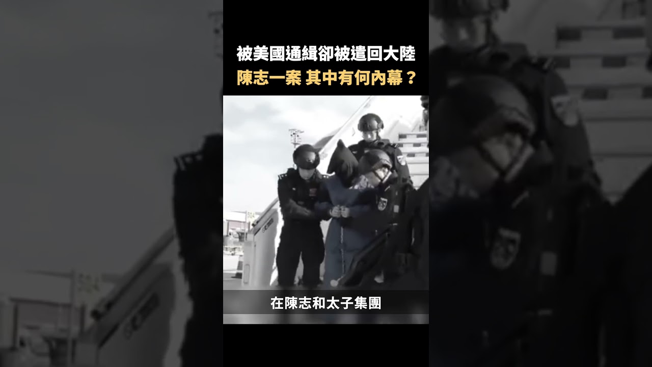 被美國通緝卻被遣回大陸 陳志一案 其中有何內幕？｜#佳音時刻