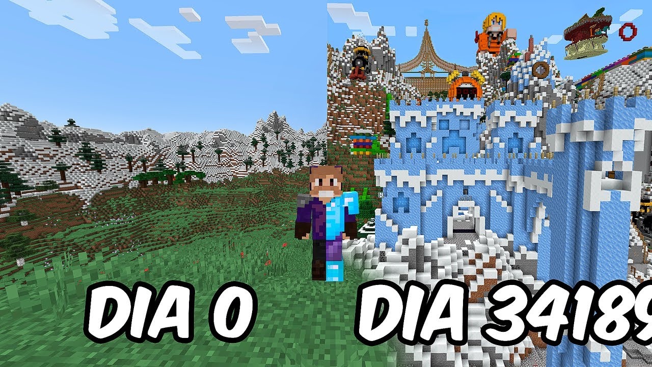 Мега-тур по этому миру Minecraft